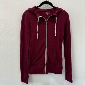 City Streets Lightweight Zip Up Hoodie